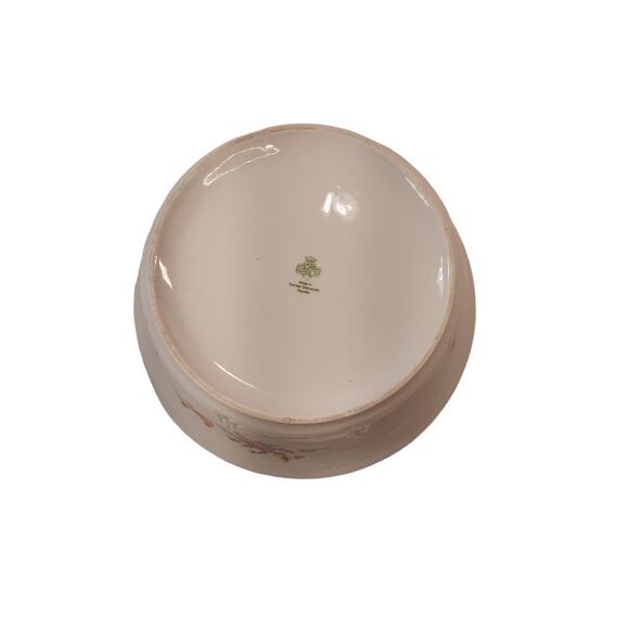 Vintage JLMENAU Graf Von Henneberg German Porcelain Serving Bowl 10" - Picture 6 of 9